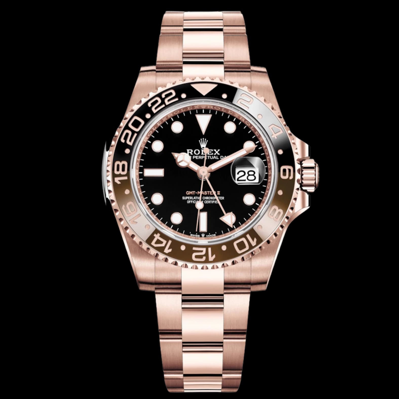 GMT Master II Everose Gold
